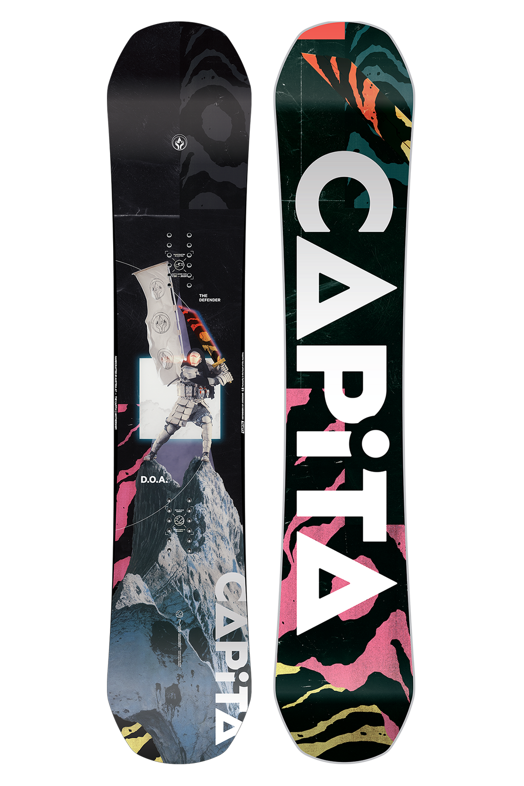 CAPiTA D.O.A. 2026 Snowboard topsheet and base (148)