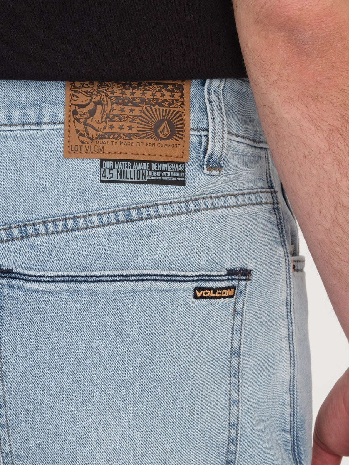 Billow Denim Short Desert indigo