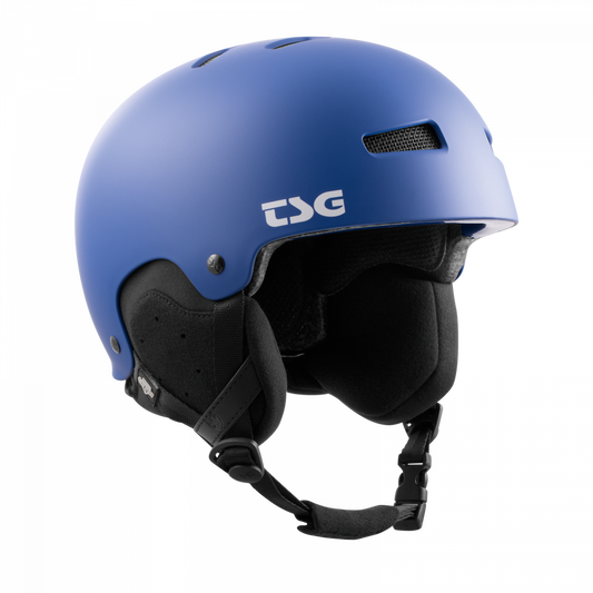 Gravity Youth 2.0 Solid Color Snowboard Helmet Satin Nautic