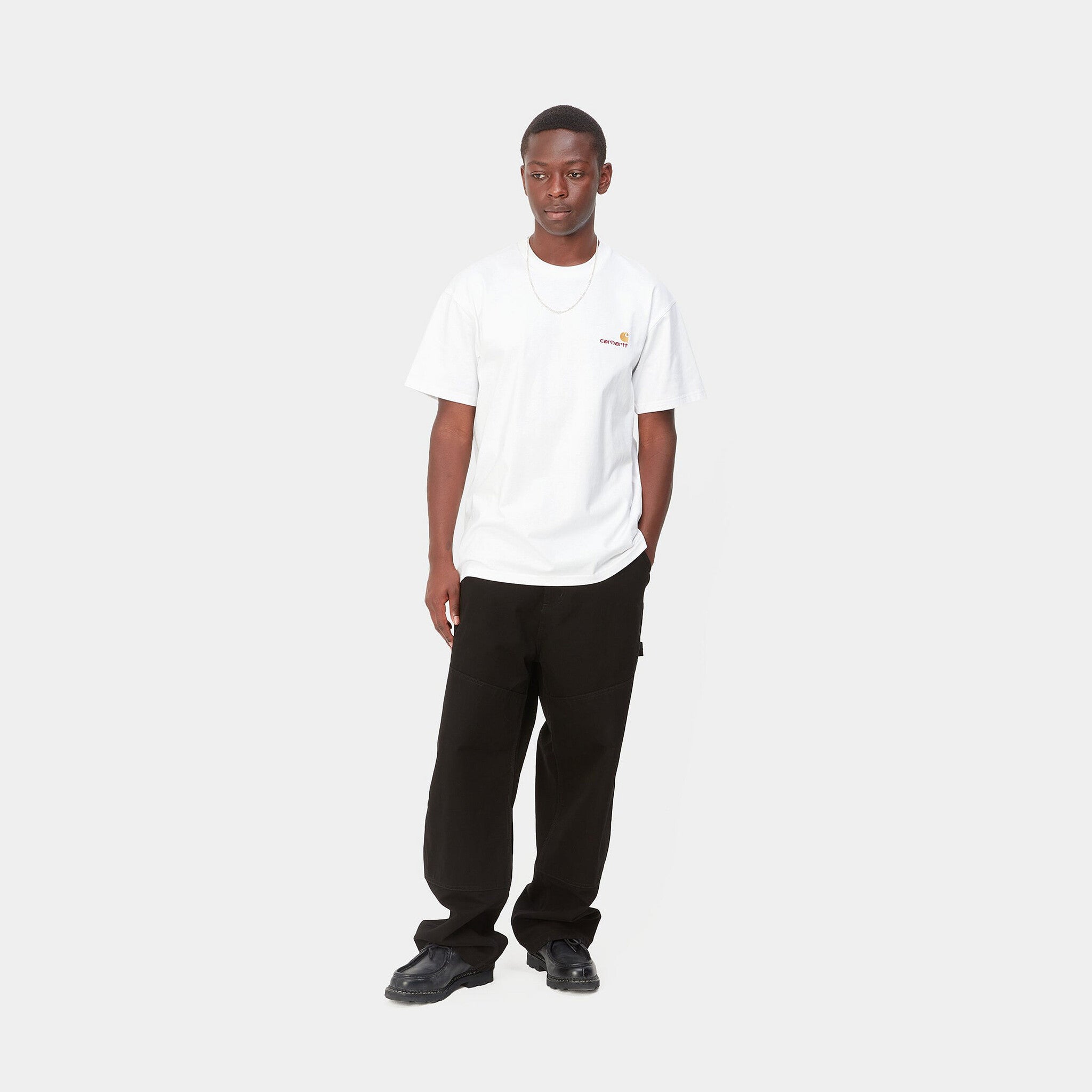 American Script S/S T-Shirt White