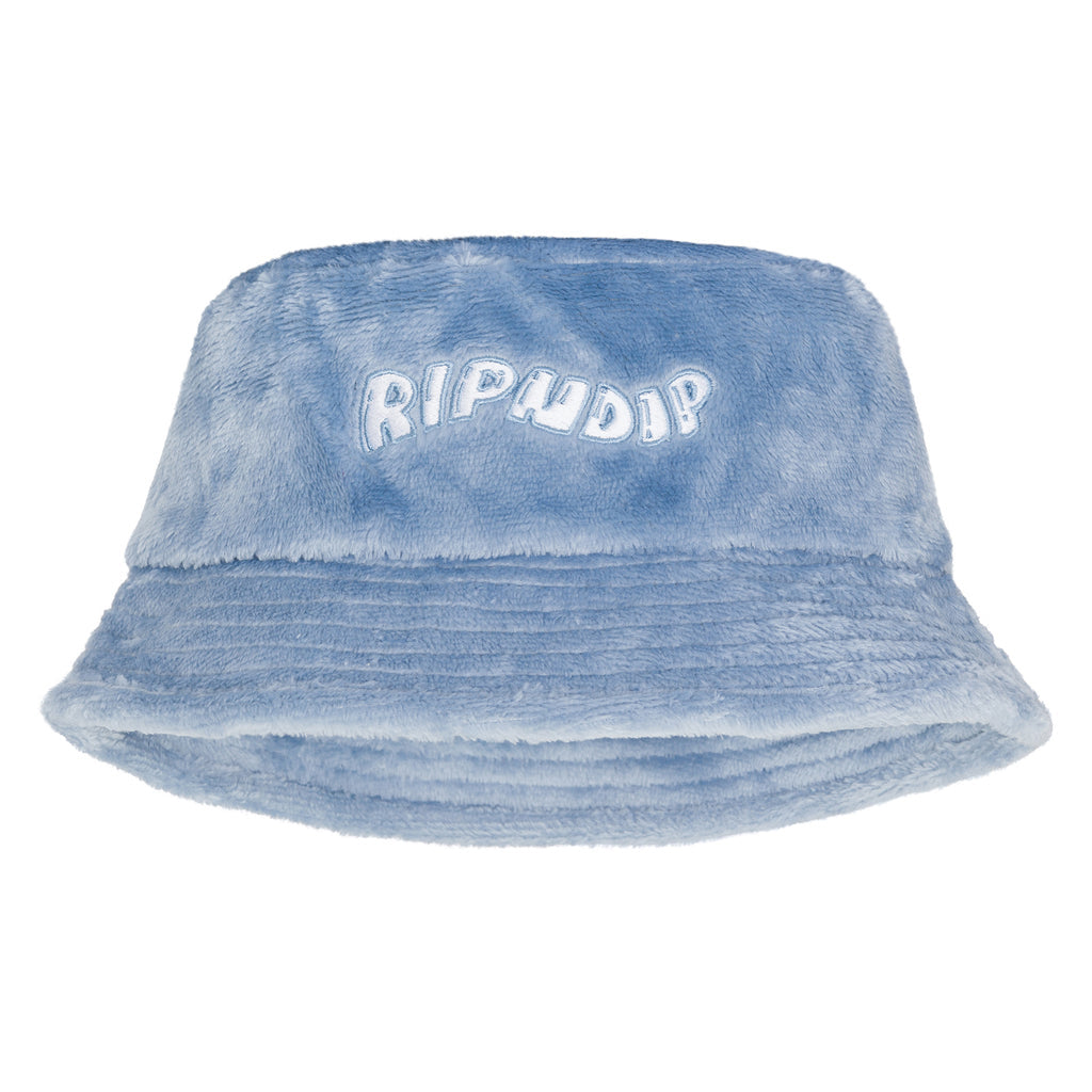 Wave Sherpa Bucket Hat Light Slate