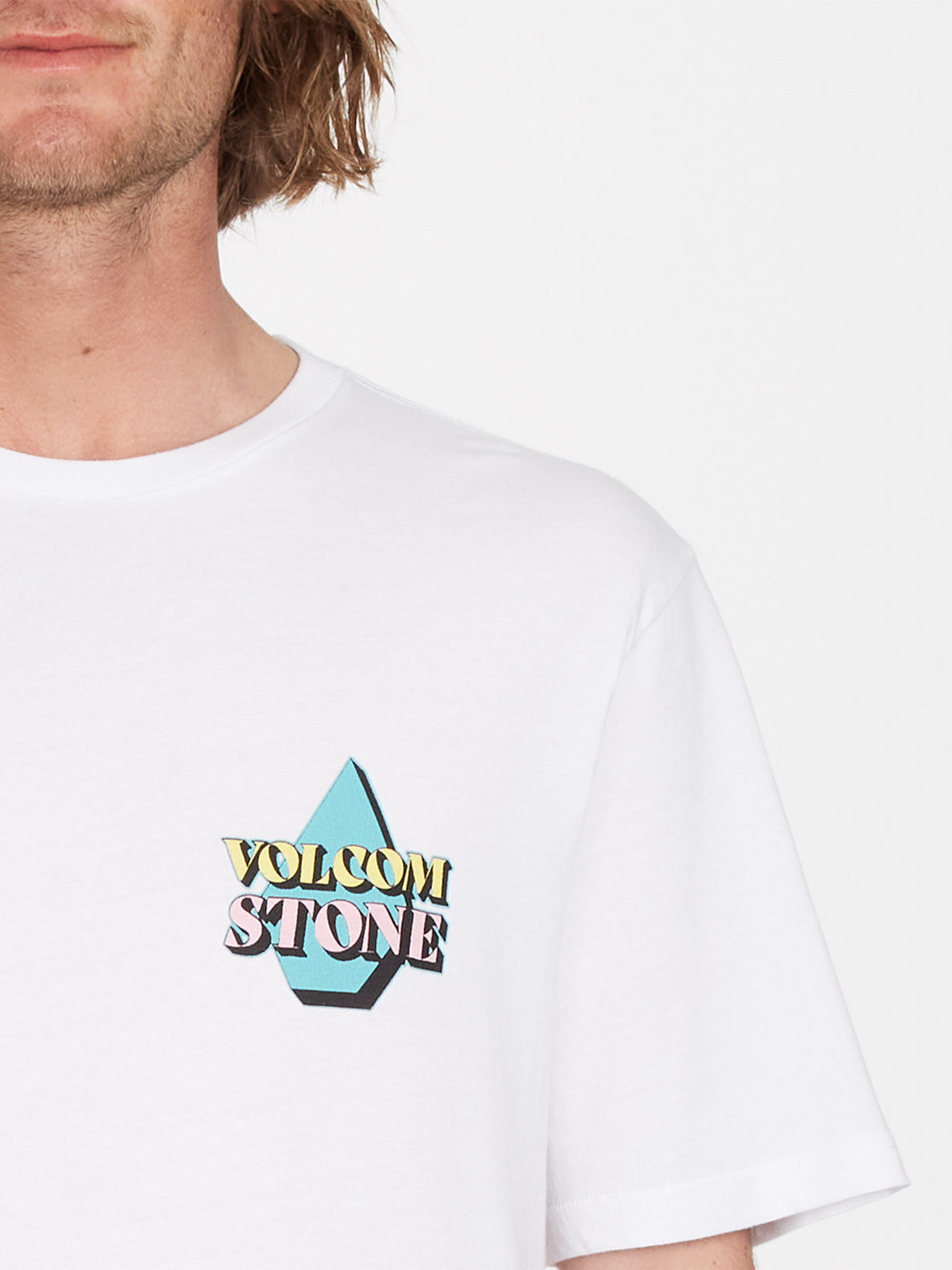 Stript S/S T-Shirt White