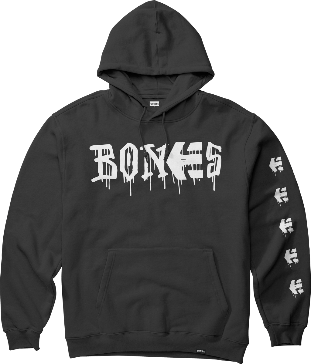 X Bones Hoodie Black