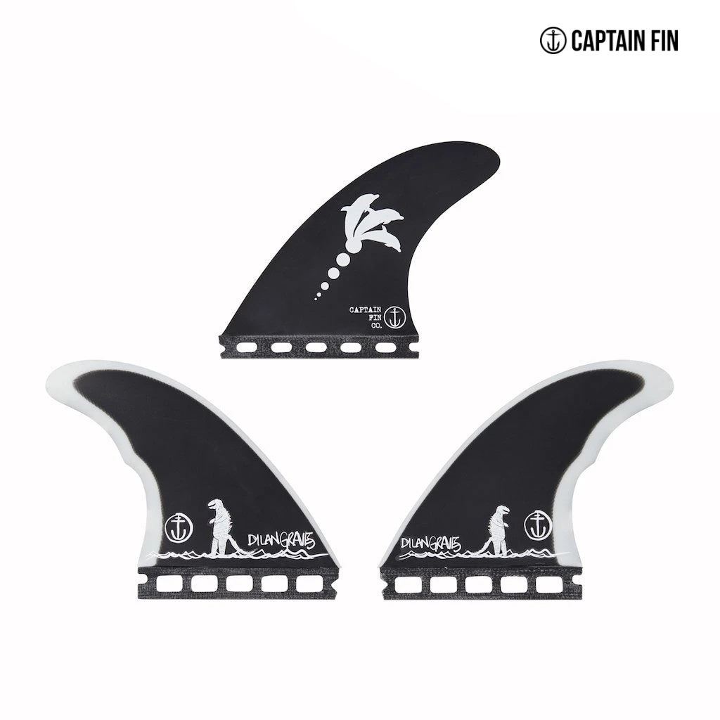 Dylan Gravezilla TT 3 Fin Set FCS