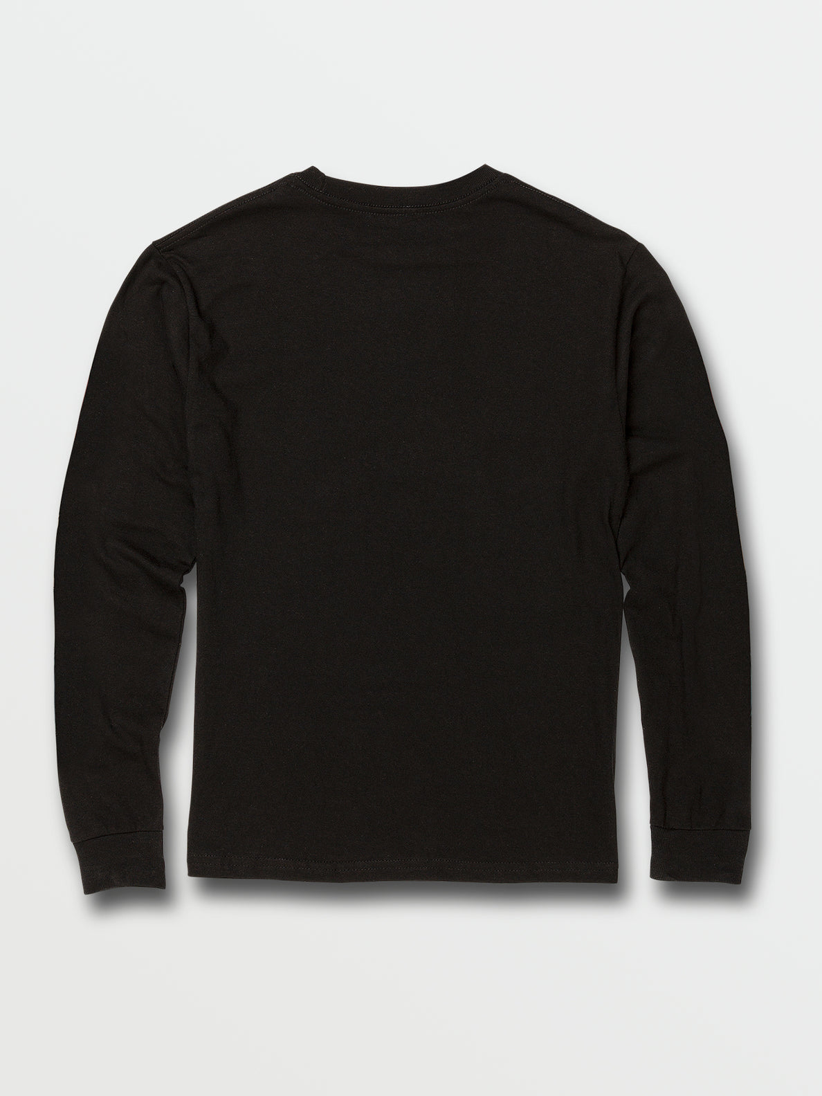 Boys Iconic Stone Basic Longsleeve Black