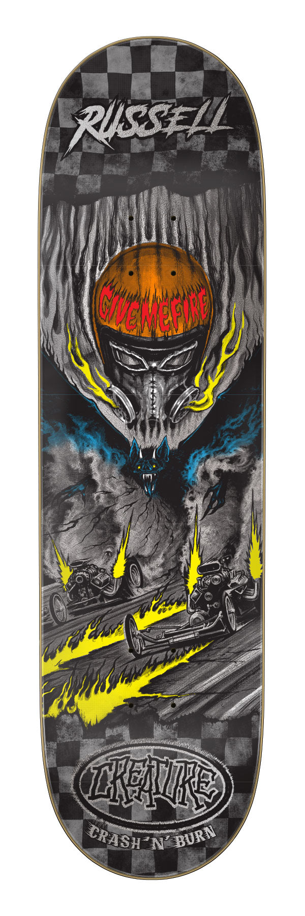 Crash and Burn Pro Series Russell 8.51