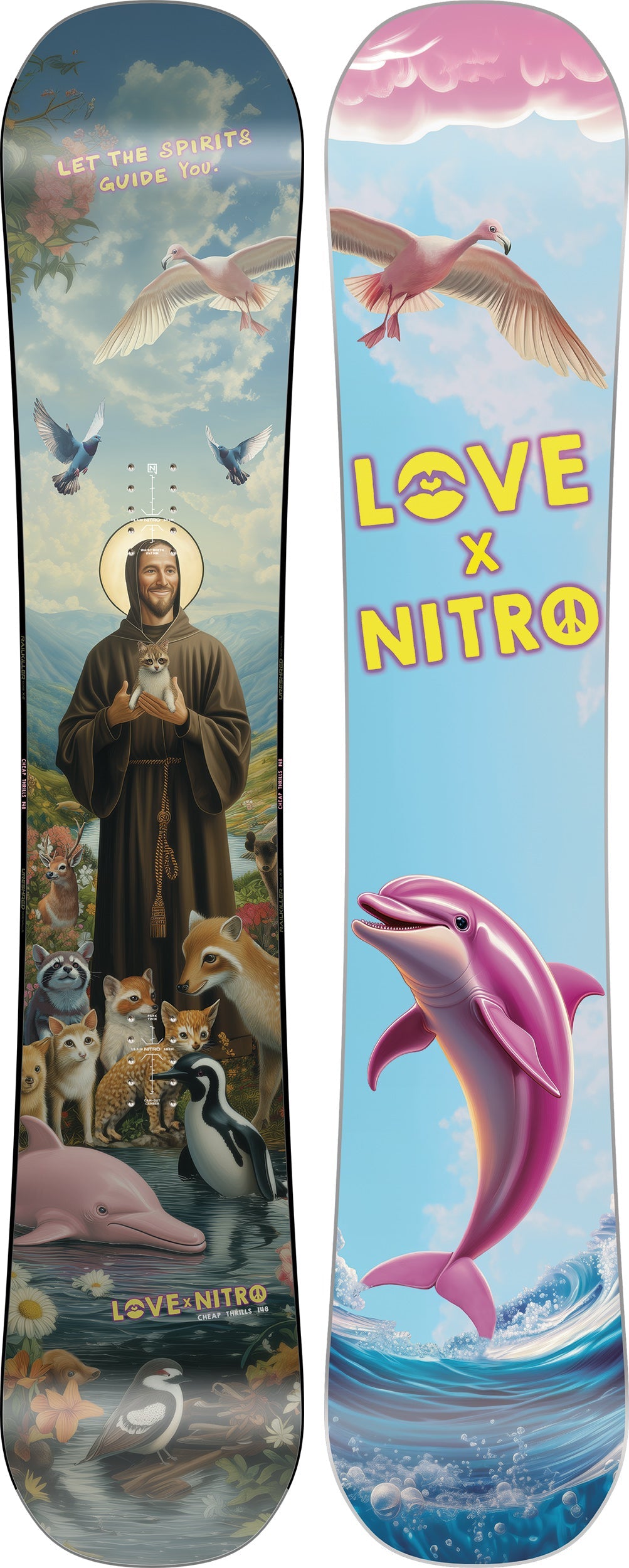 Nitro Cheap Thrills X Love 2027 Snowboard