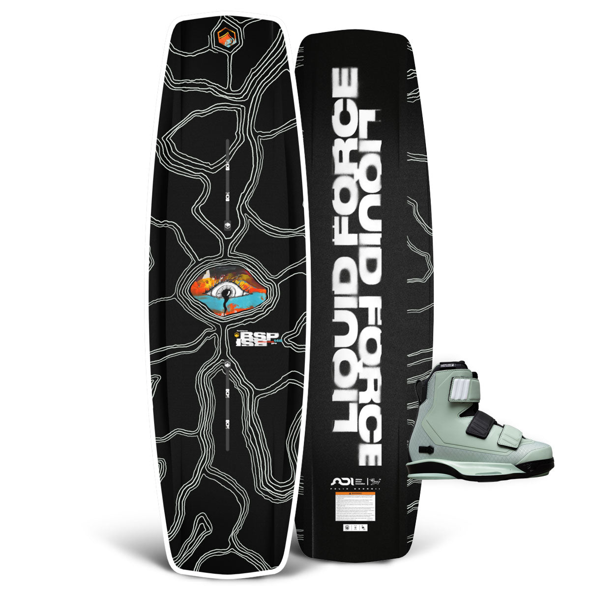 2026 Wakeboard Butterstick Pro / Hook 6X Combo Package