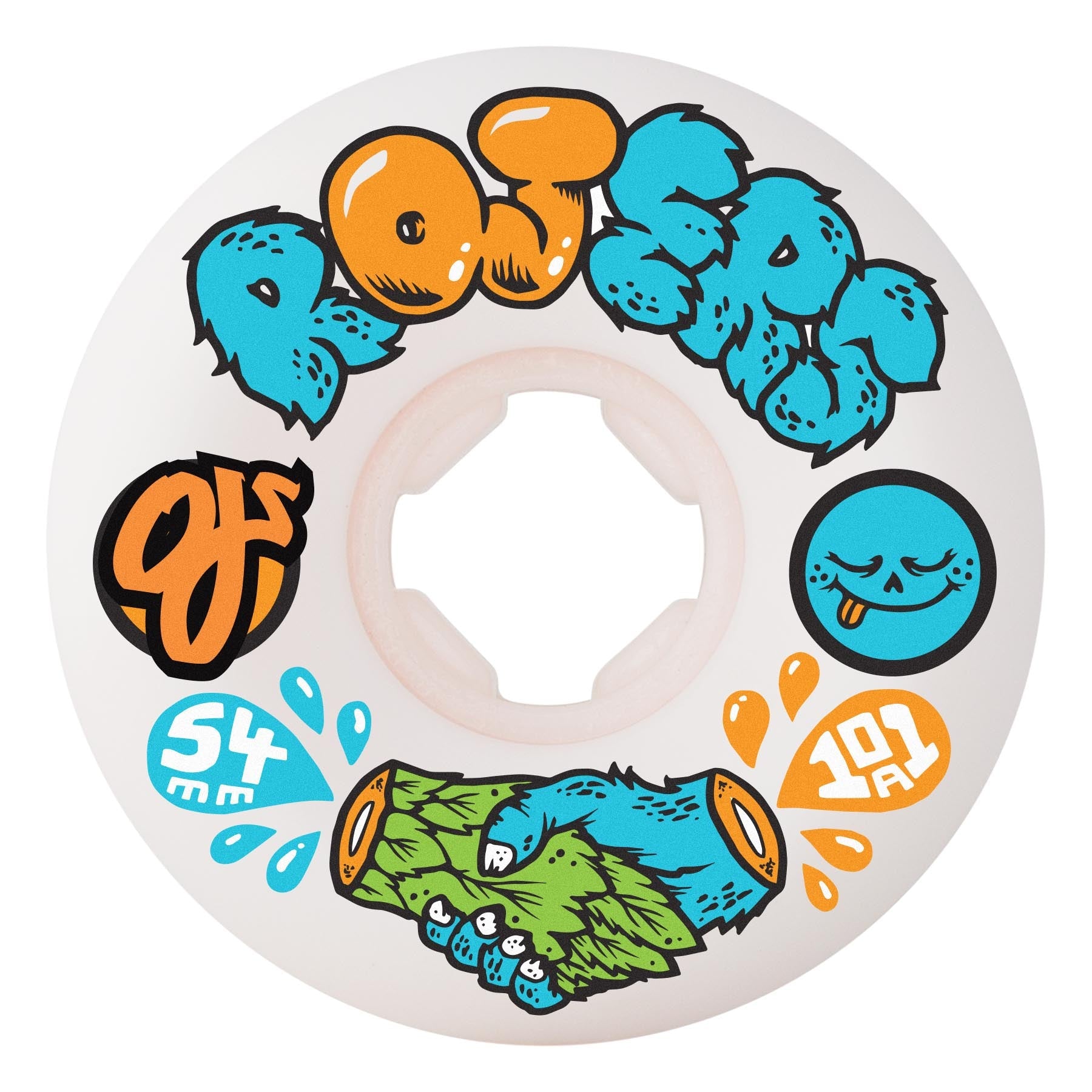 Wheels OJ Wheels Rojers Elite Hardline 101A