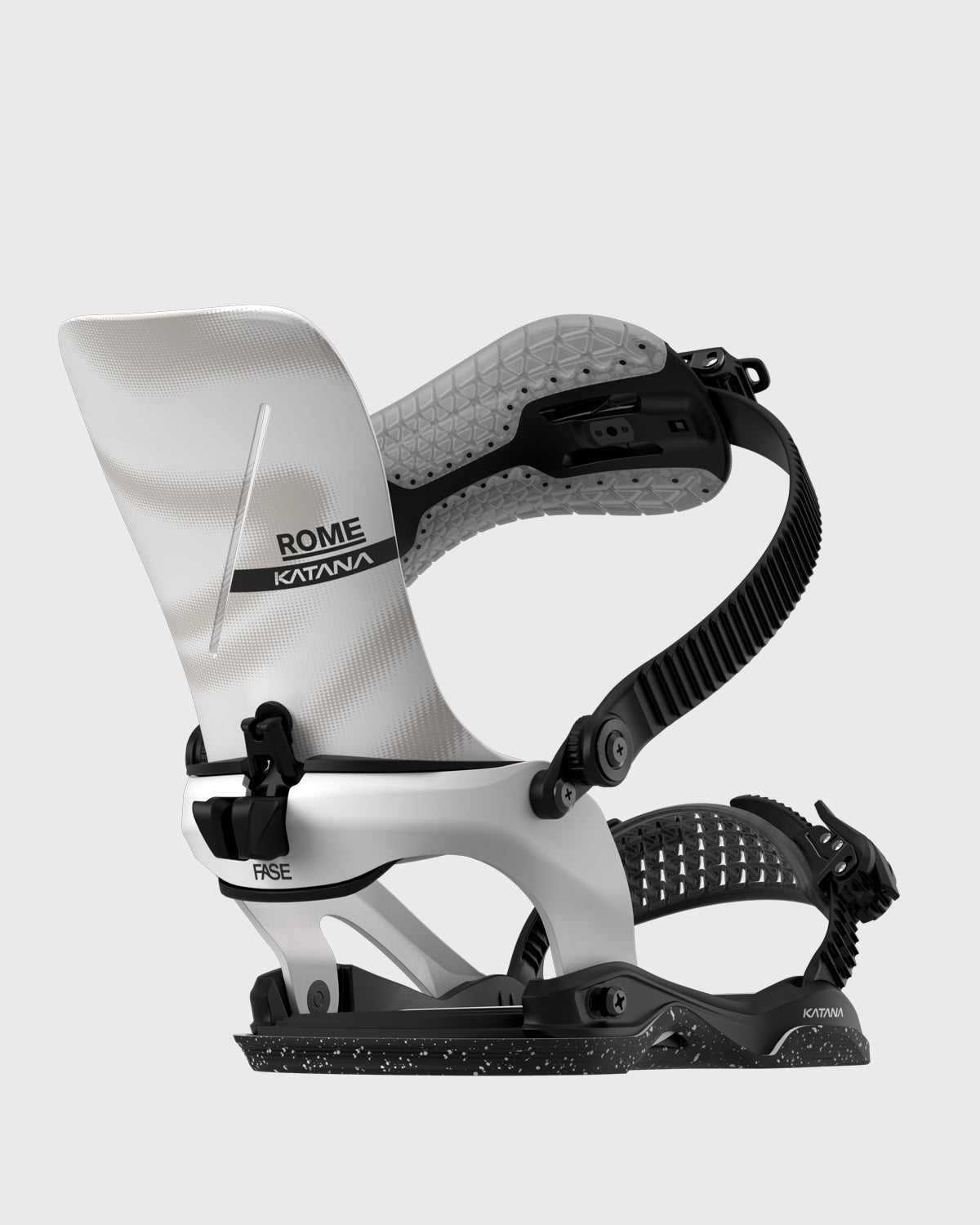 Rome Katana AW FASE White 2027 Snowboard Bindings