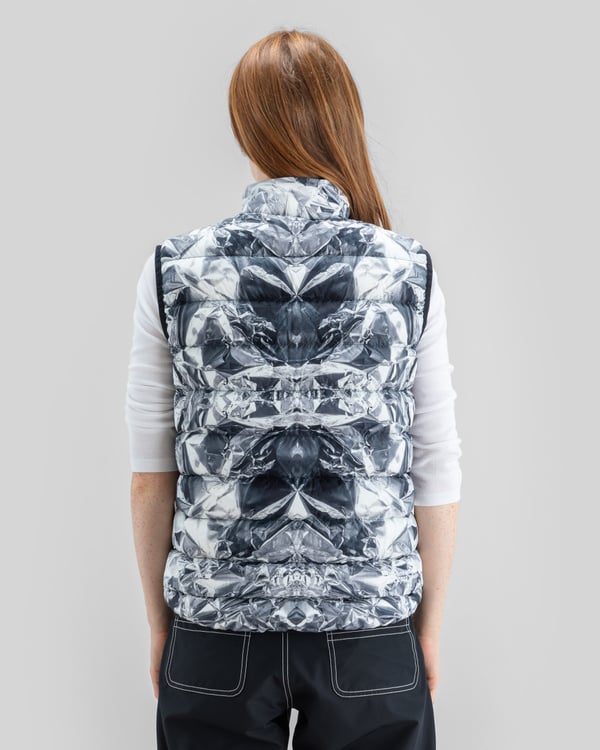 Beyond Medals Packable Down Vest Print