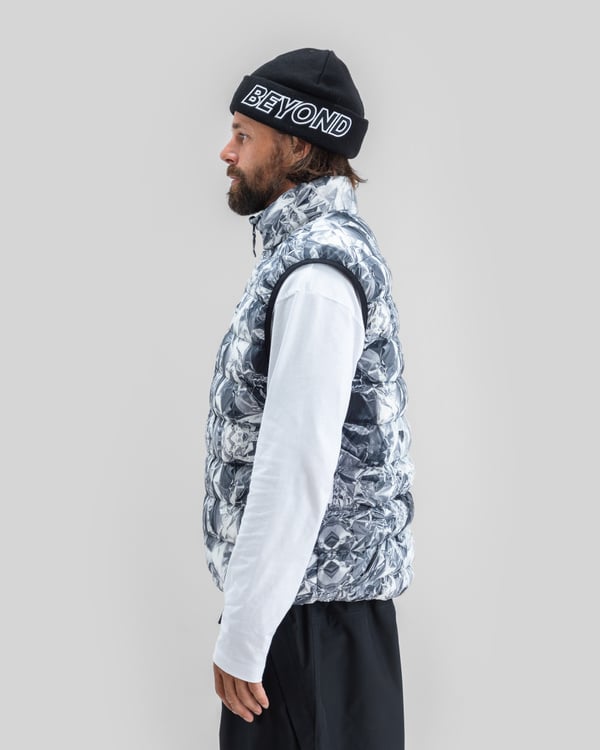 Beyond Medals Packable Down Vest Print
