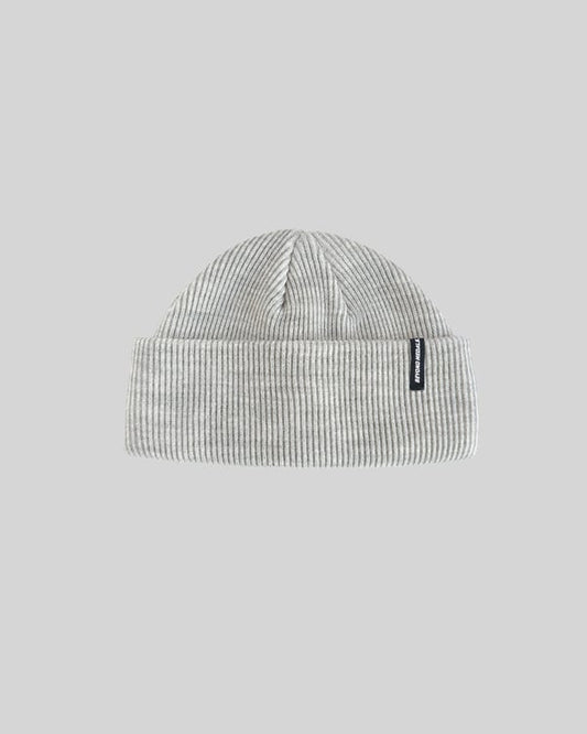 Beyond Medals Base Beanie Grey Melange