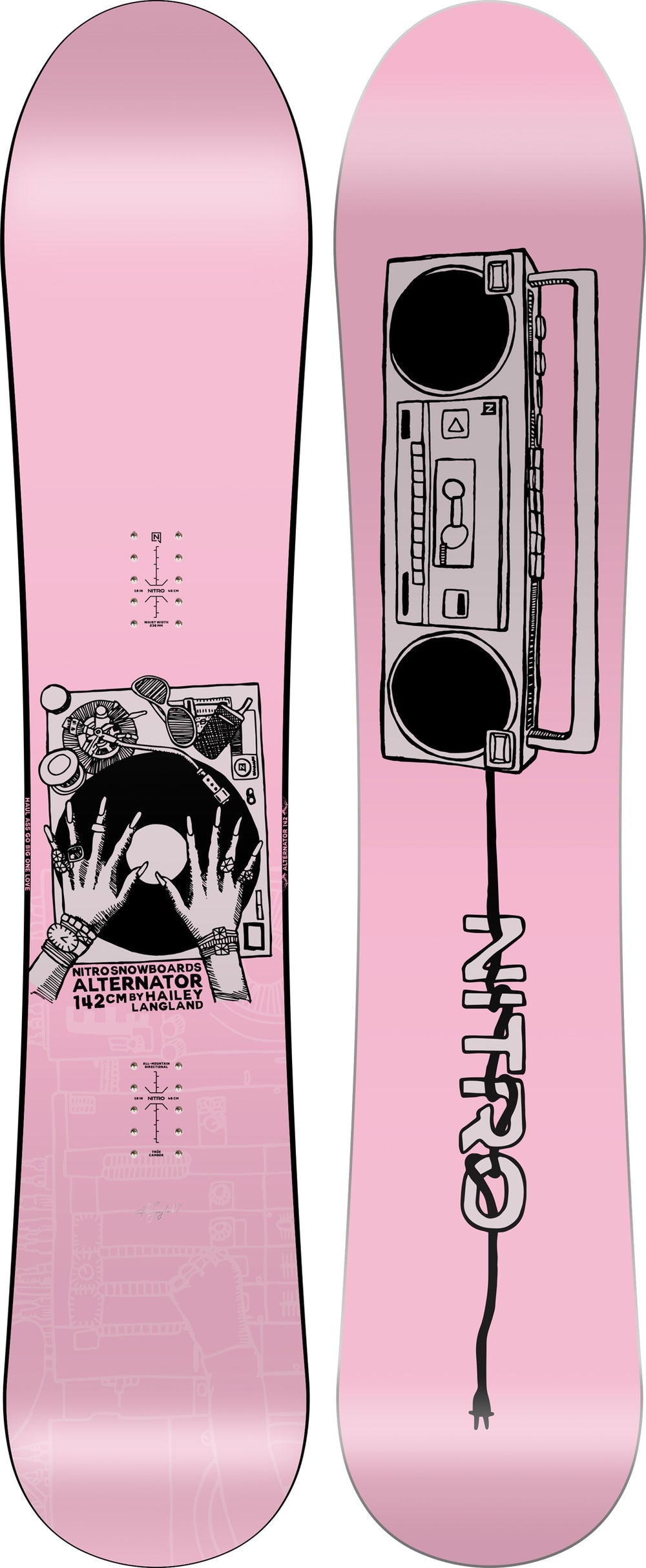 Alternator X Hailey 2026 Snowboard