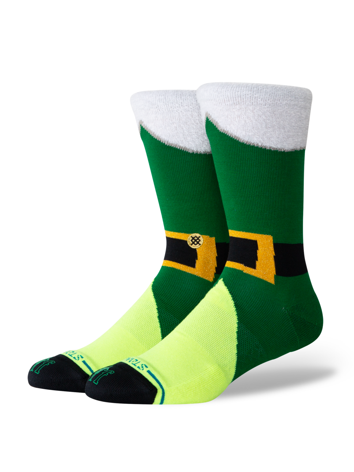 Stance Not A Costume Crew Socks Green