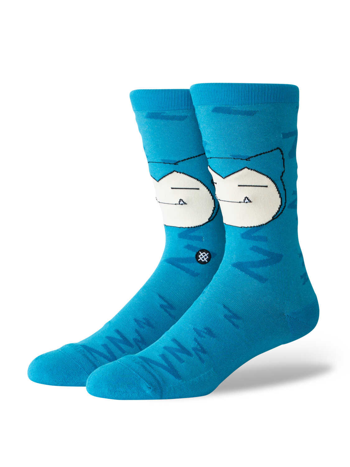 Stance Snorlax Sleepy Crew Socks Teal