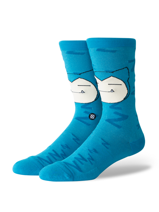 Stance Snorlax Sleepy Crew Socks Teal
