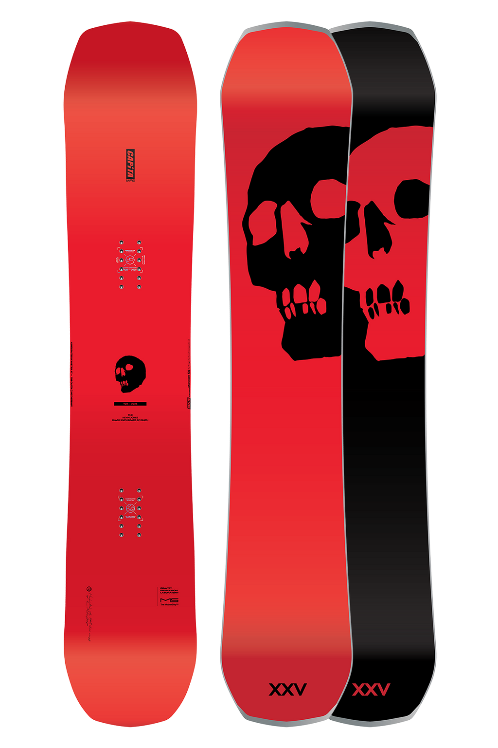 The Black Snowboard Of Death 2026 Snowboard