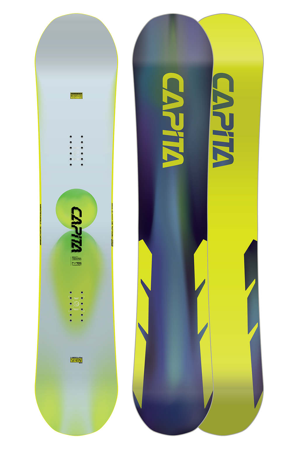 CAPiTA Mercury 2026 Snowboard topsheet and base (150)