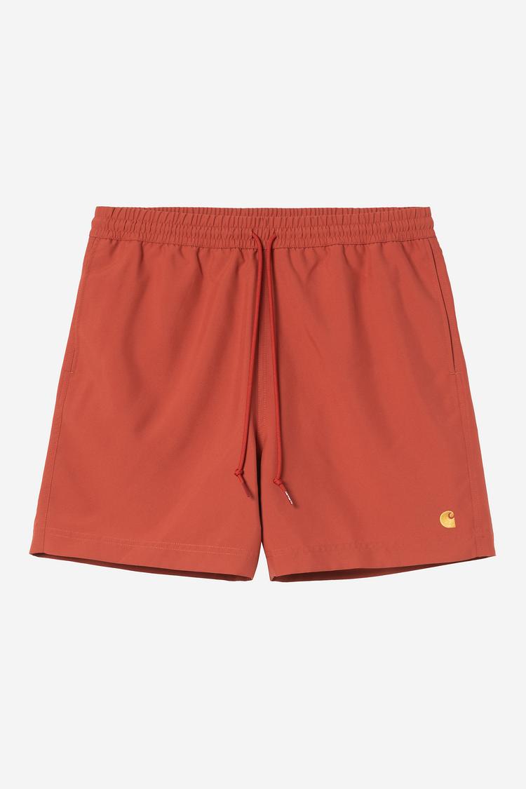 Chase Swim Trunks Red/Gold