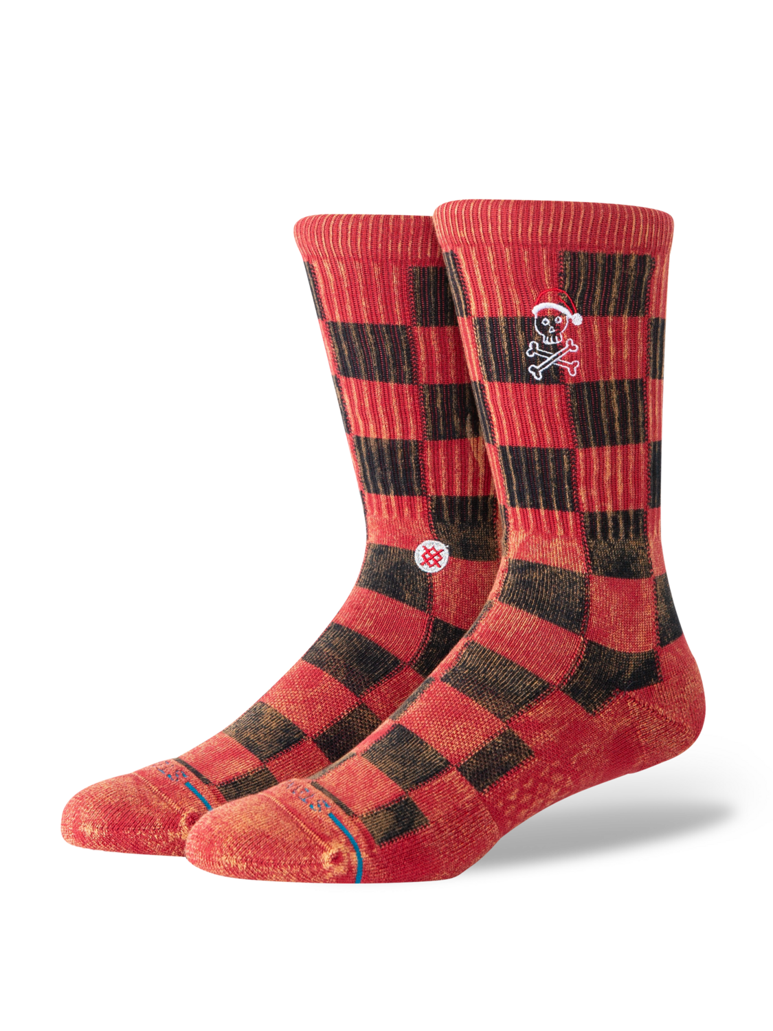 Stance Santarchy Crew Socks Red