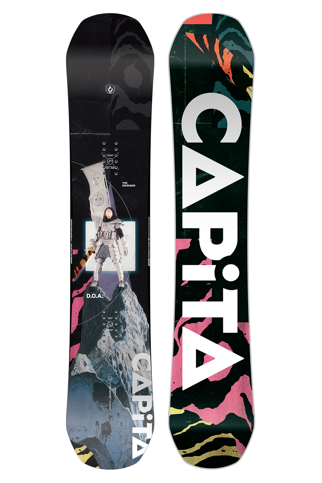 CAPiTA D.O.A. 2026 Snowboard topsheet and base (150)