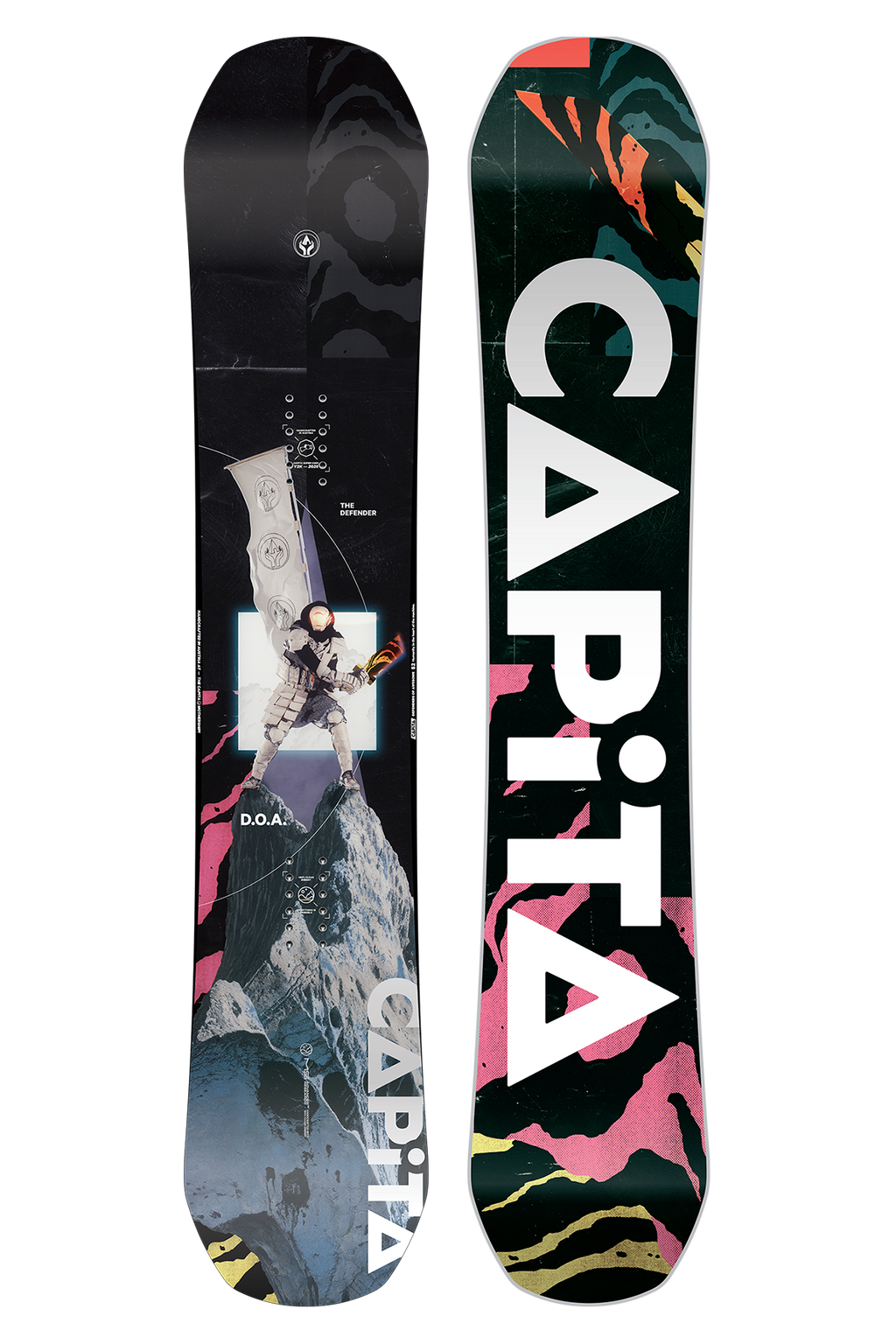CAPiTA D.O.A. 2026 Snowboard topsheet and base (152)