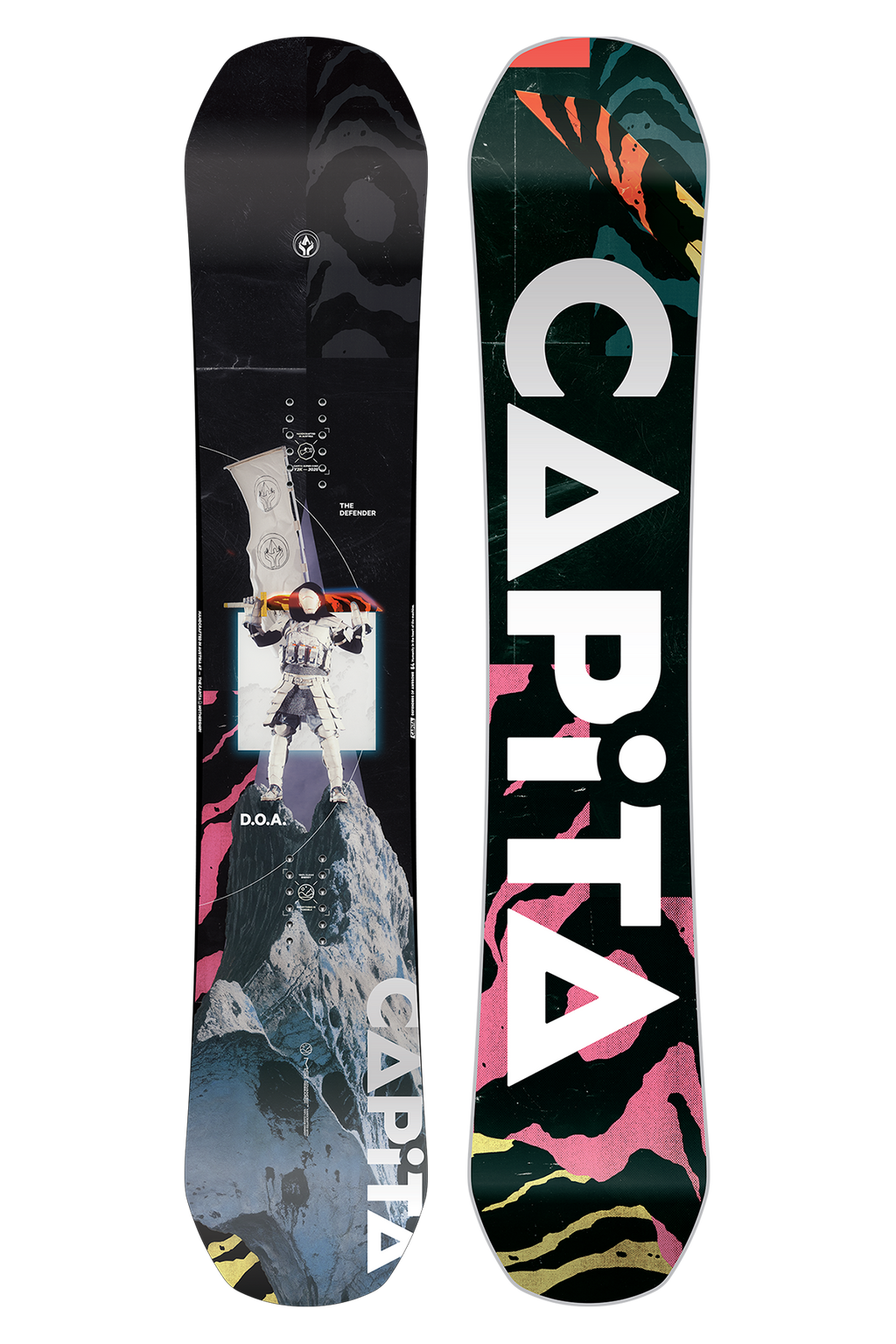 CAPiTA D.O.A. 2026 Snowboard topsheet and base (154)