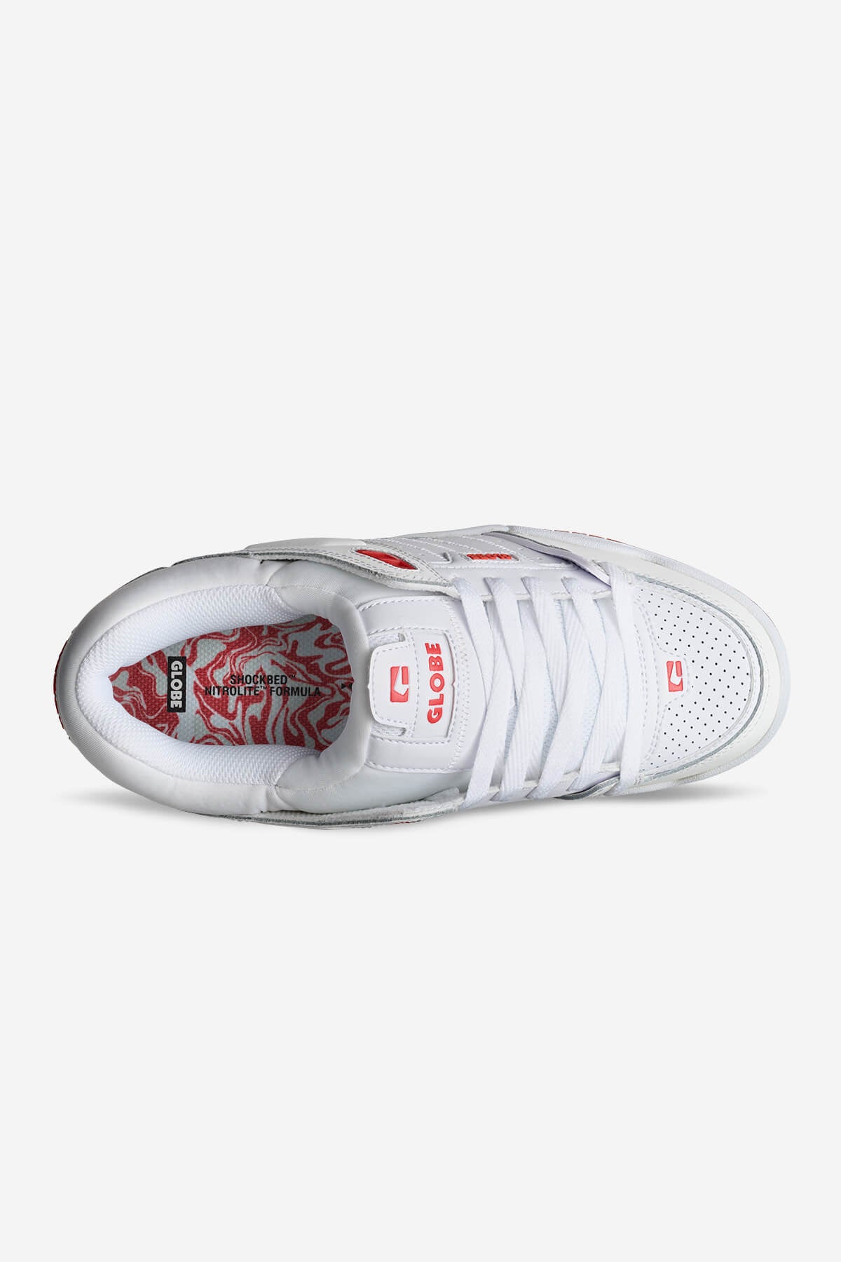 Fusion White/Red
