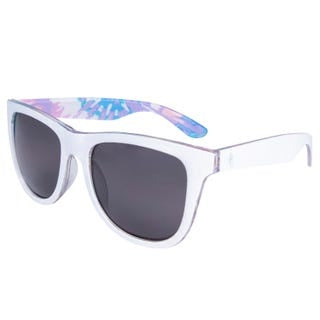 Tie Dye Hand Sunglasses White