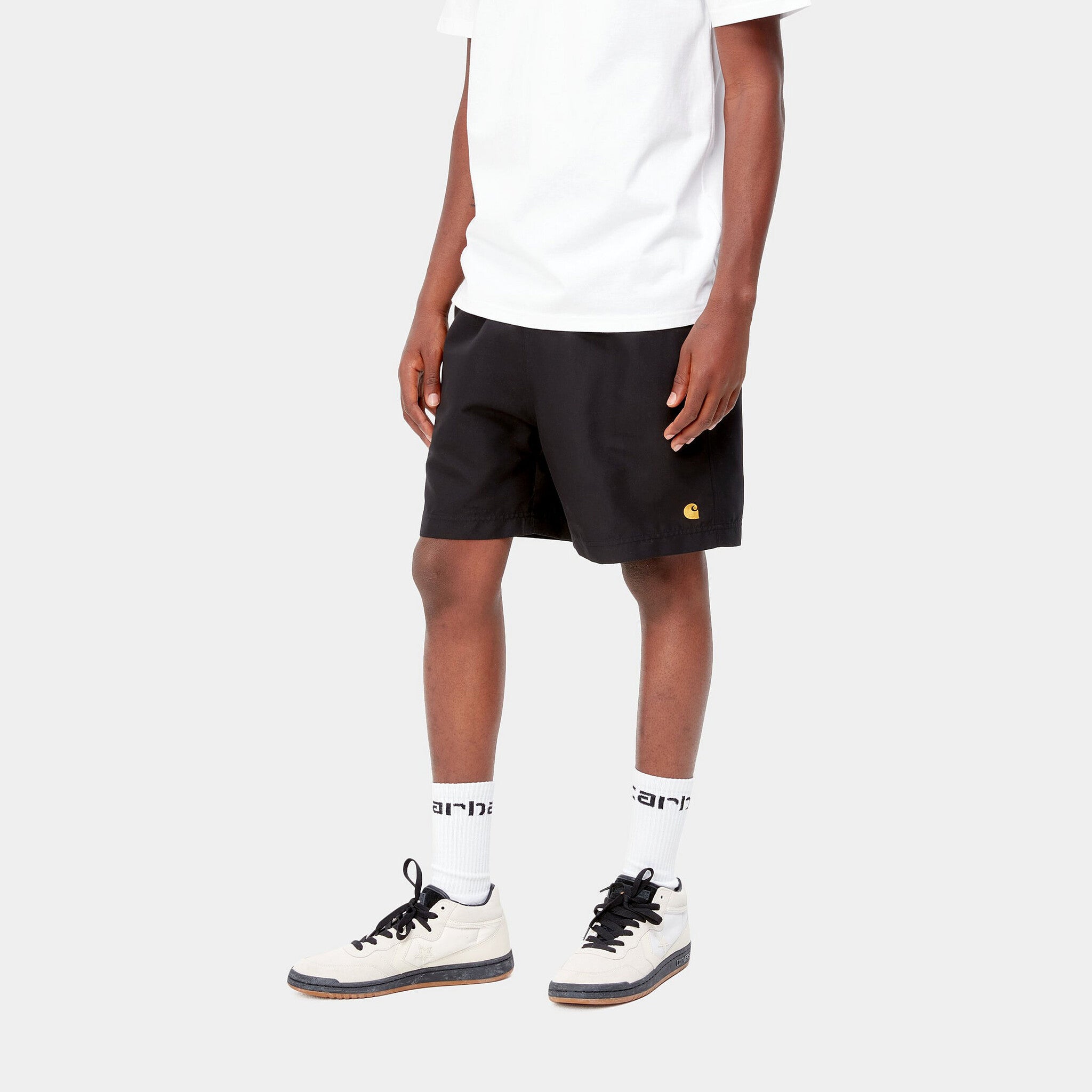 Chase Swim Trunks Black/Gold