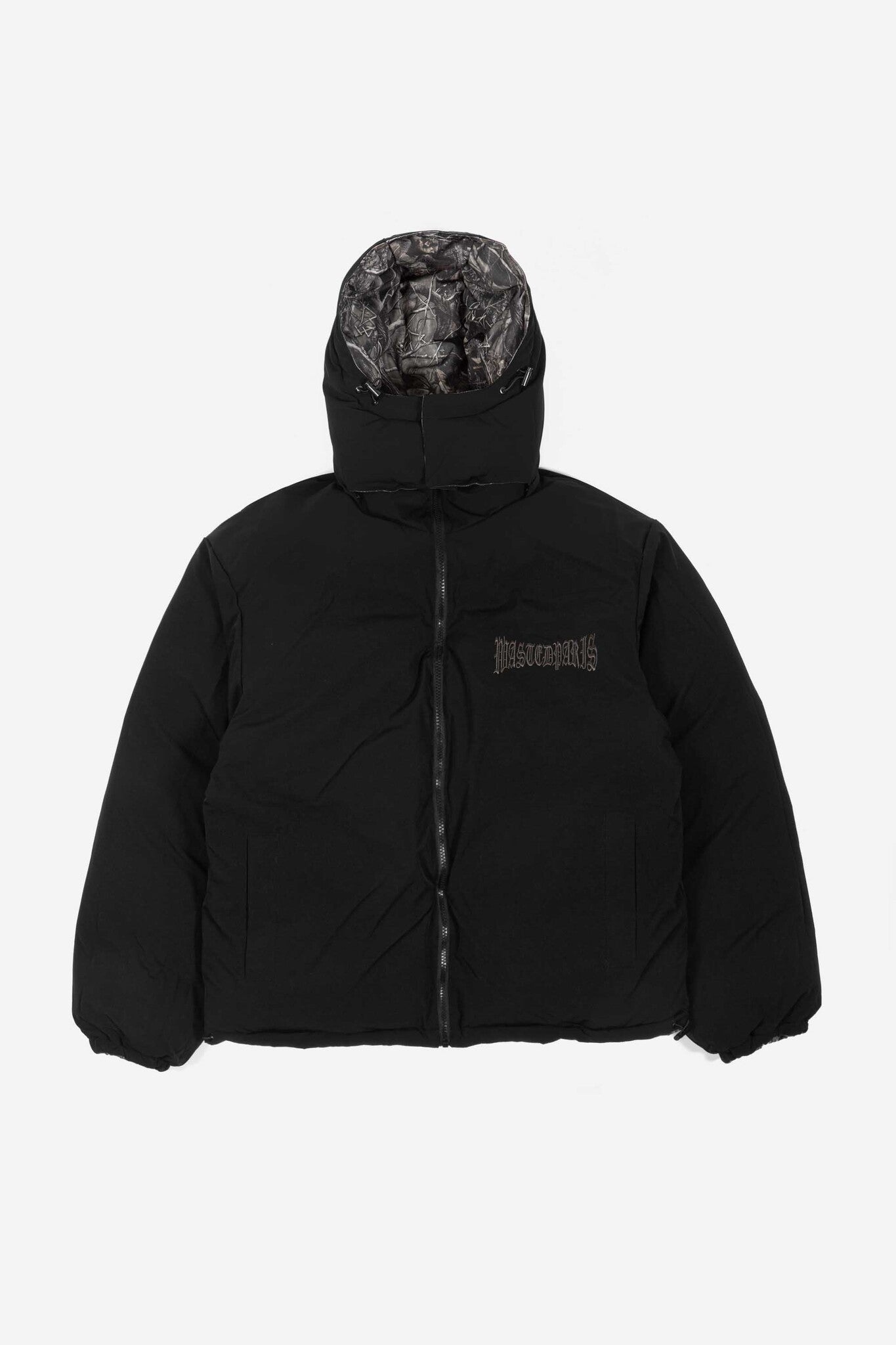Puffer Hood Reverse Taïga Black/Camo