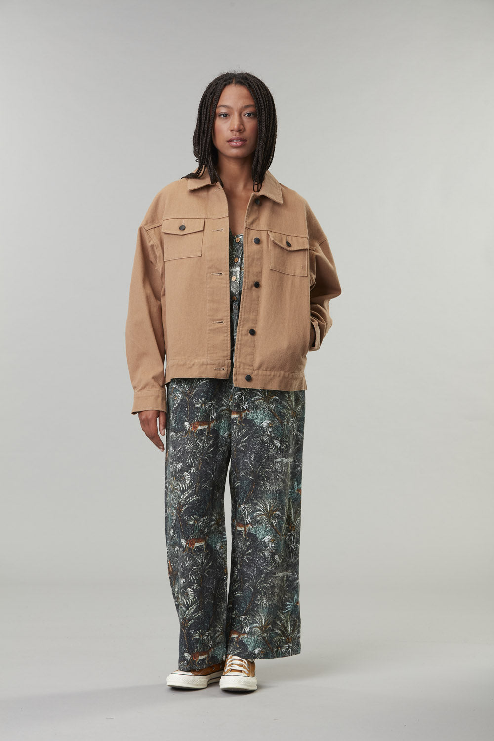 Womens Berry Jacket Dark Stone