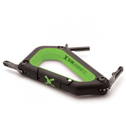 Click Carabiner Ski/Snowboard Tool Neon