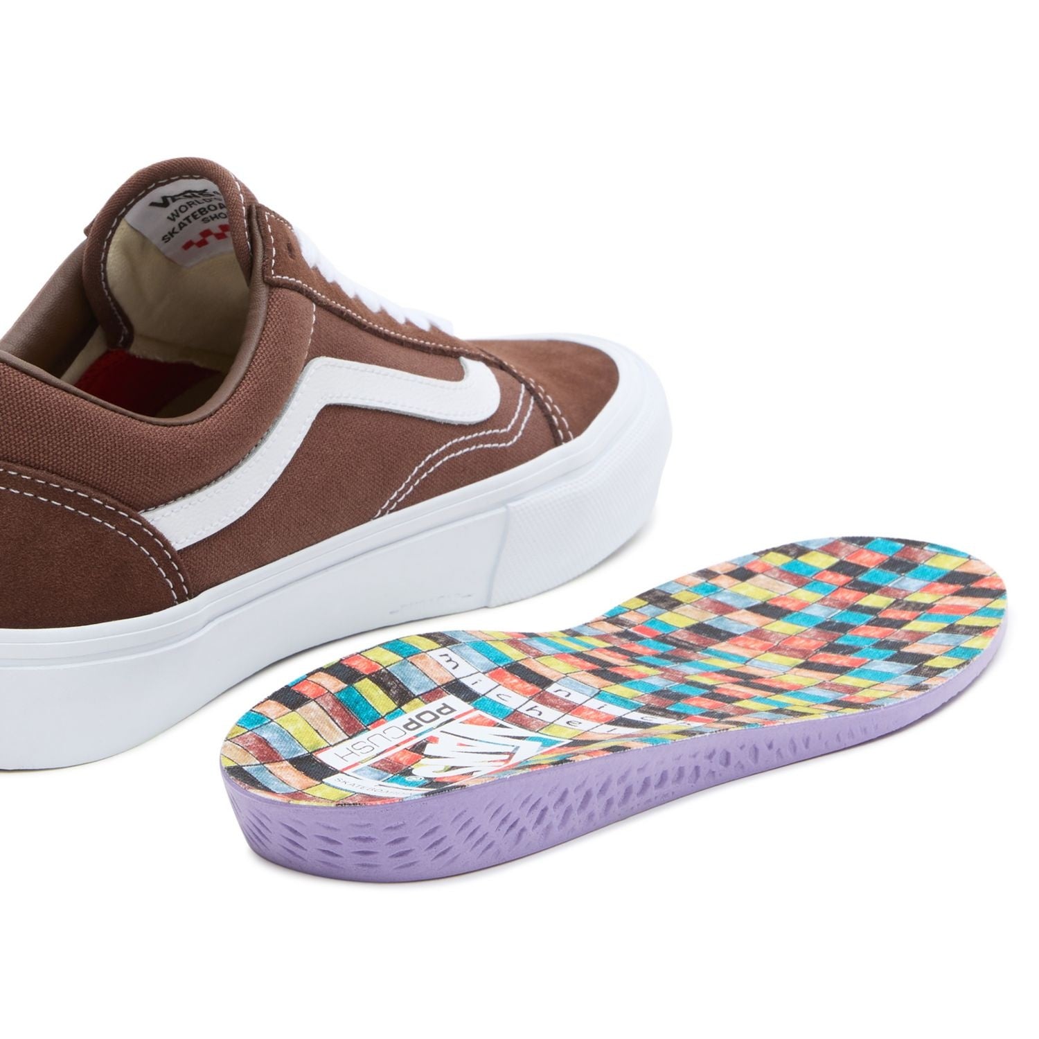 Skate Old Skool Nick Michel Brown/White