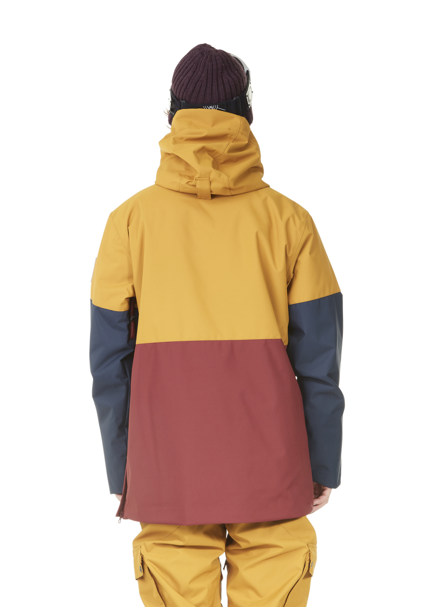 Trifid Jacket Camel Dark Blue