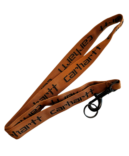 Script Lanyard Deep H Brown/Black