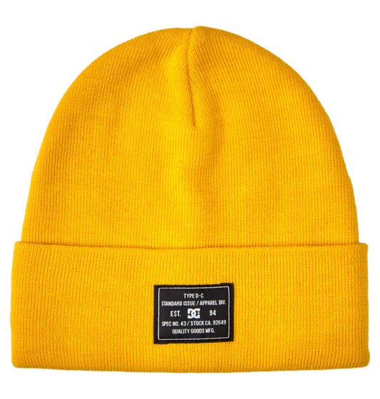 Label Beanie Old Gold