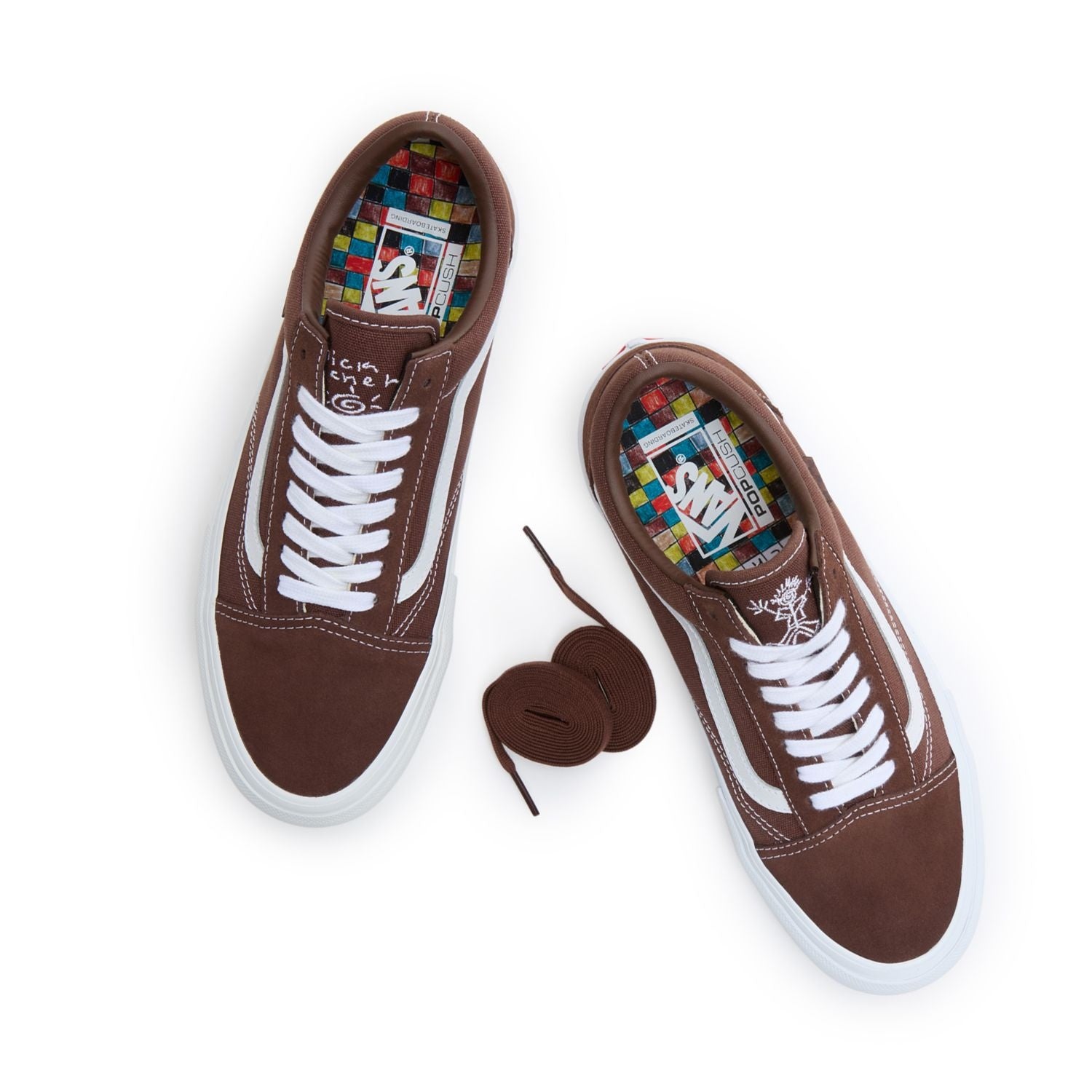 Skate Old Skool Nick Michel Brown/White