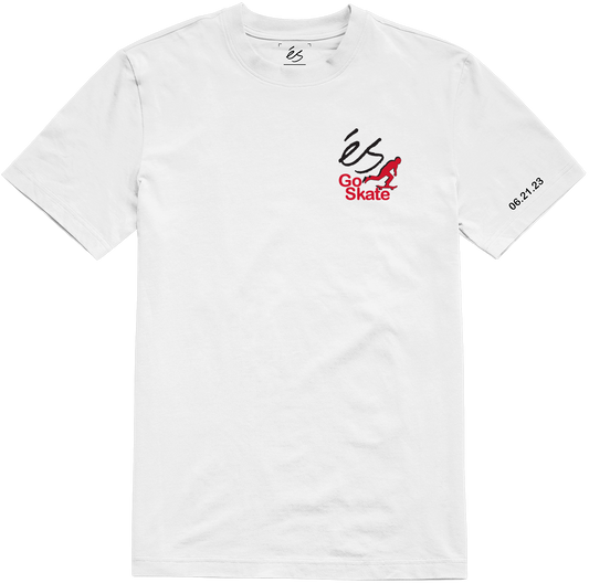Go Skate S/S T-Shirt White