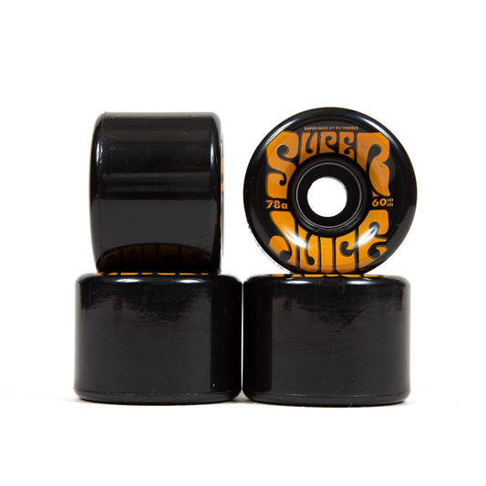 Super Juice Wheels 60mm 78A Black