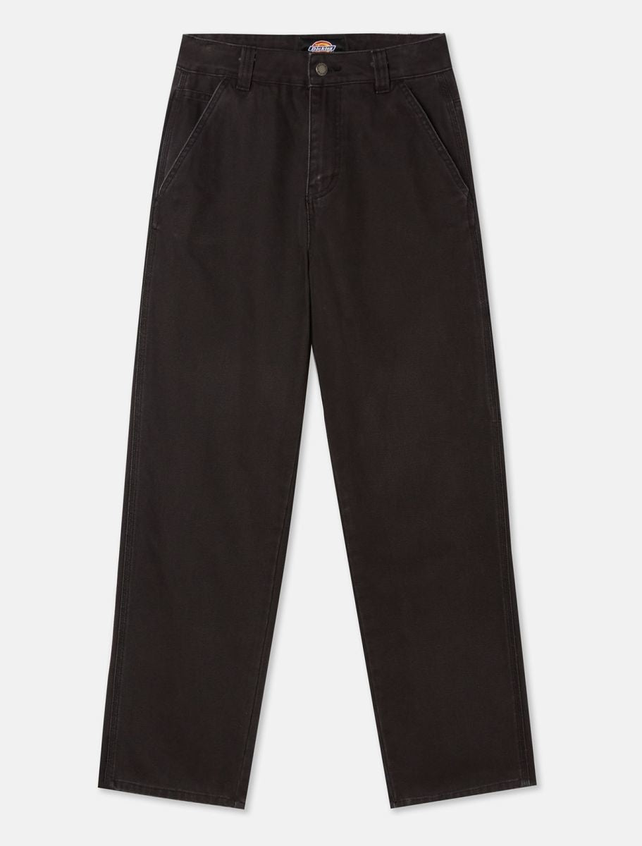 Women Duck Canvas Carpenter Pant SW Black