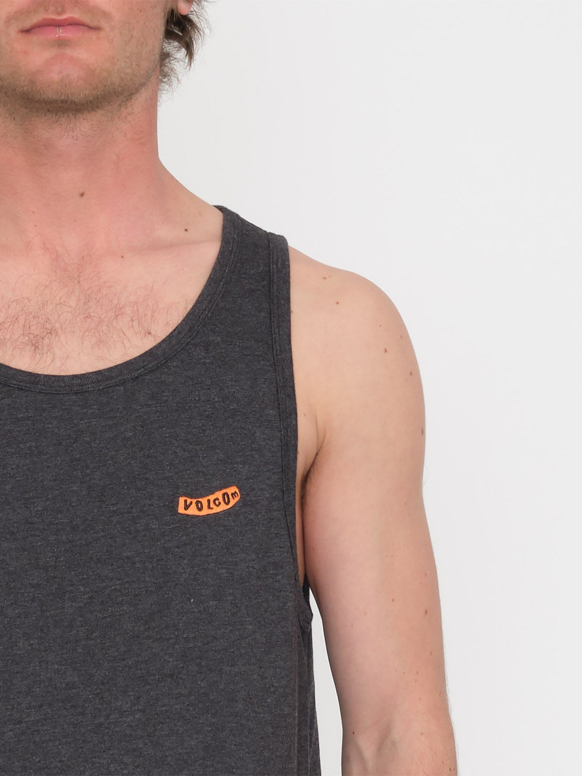 Pistol Stone Tank Top Heather Black