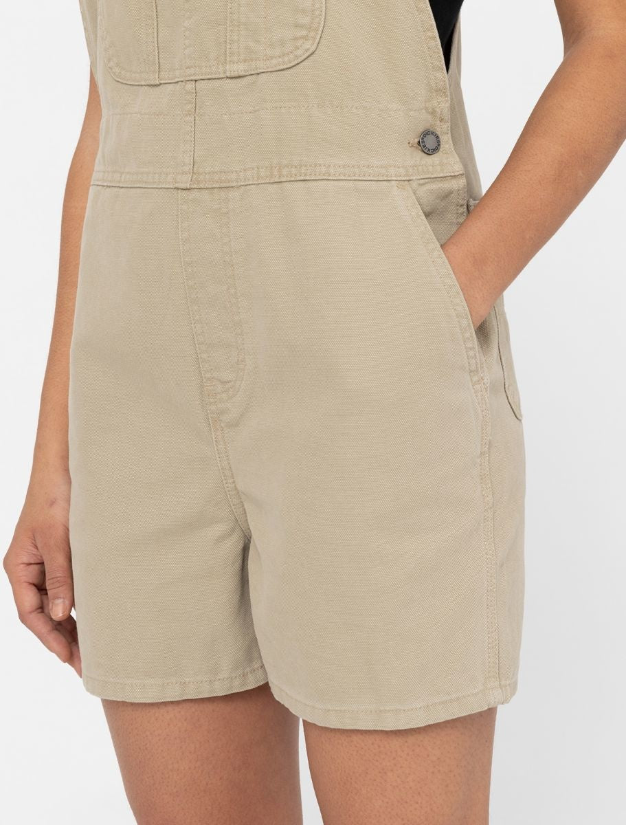 Duck Canvas Short Bib Desert
