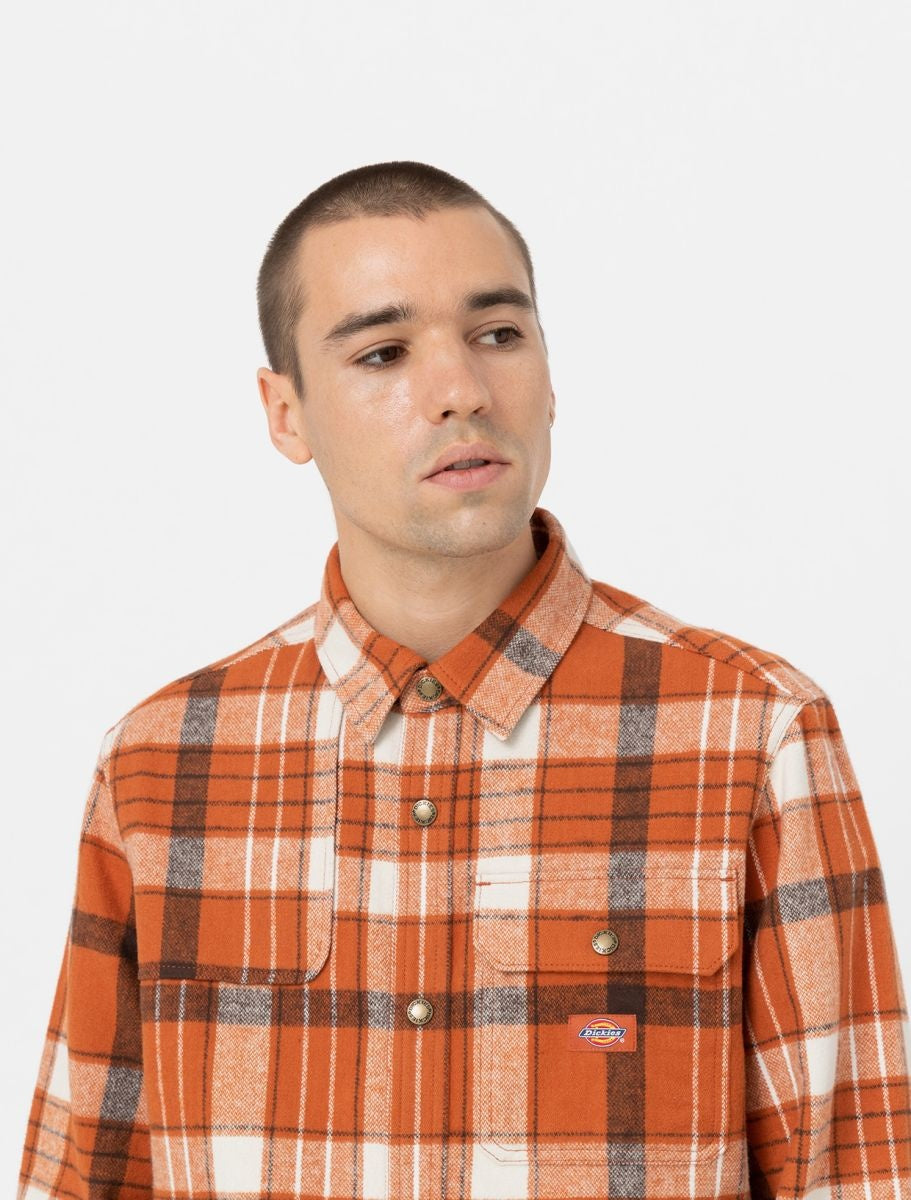 Nimmons L/S Shirt Bombay Brown