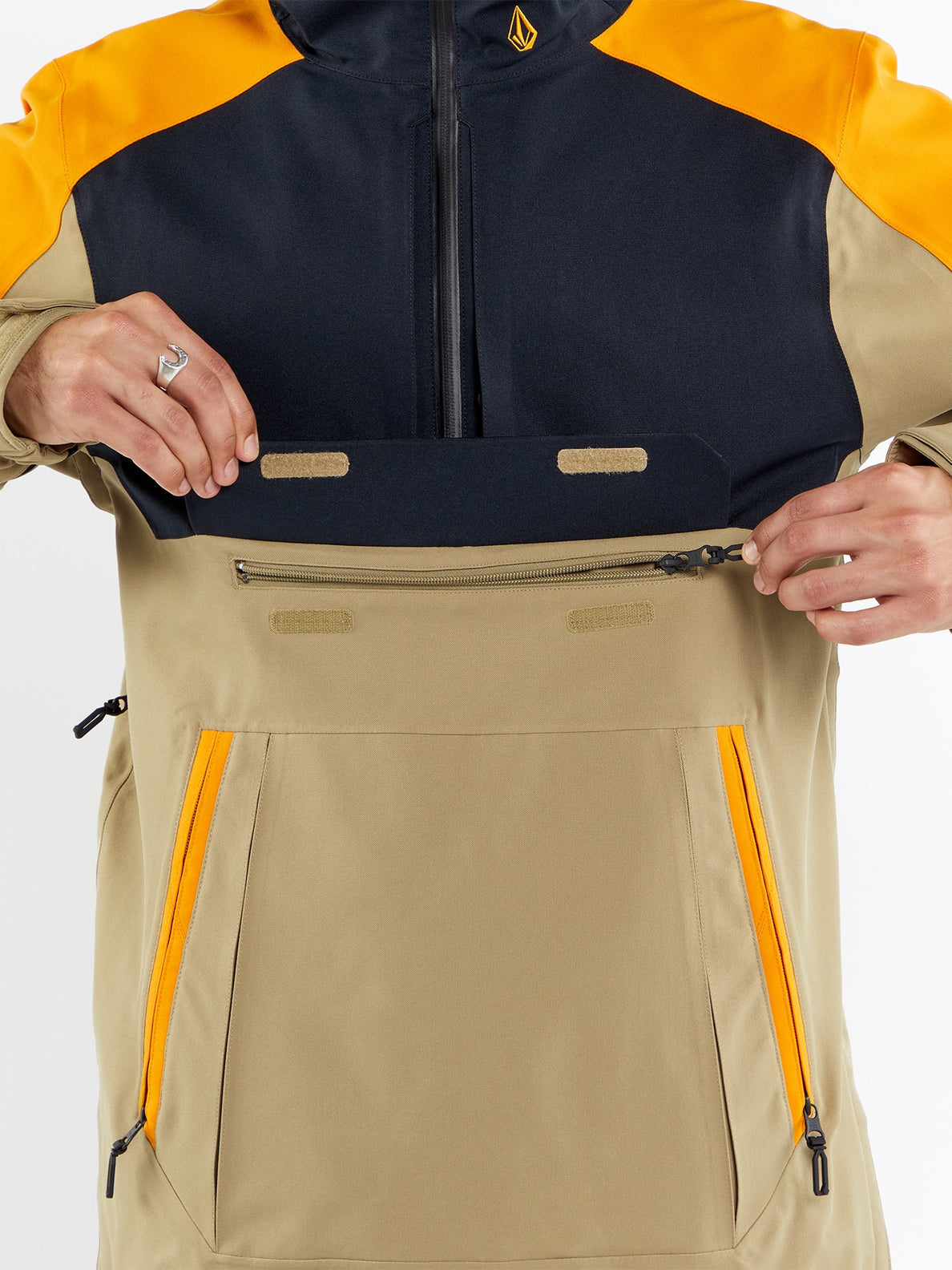 Brighton Pullover Jacket Gold