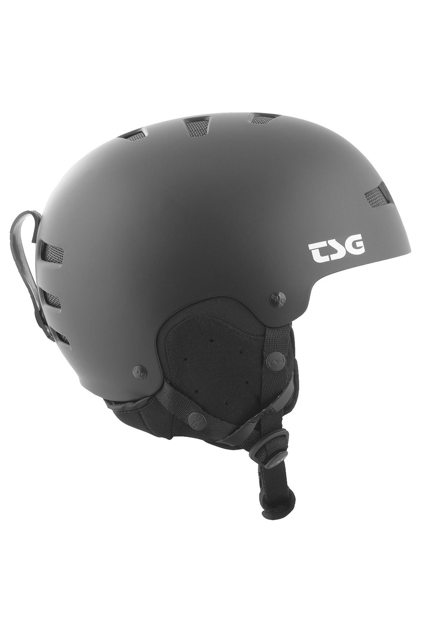 Gravity Solid Color Snowboard Helmet Satin Black