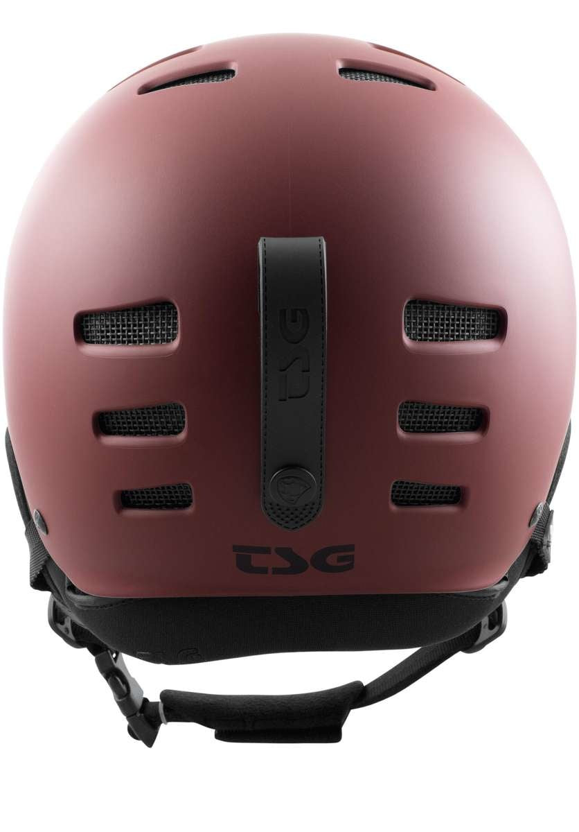 Gravity Solid Color Snowboard Helmet Satin Oxblood