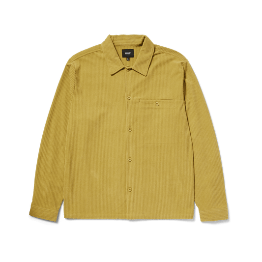 Huf Co Corduroy Overshirt Cactus