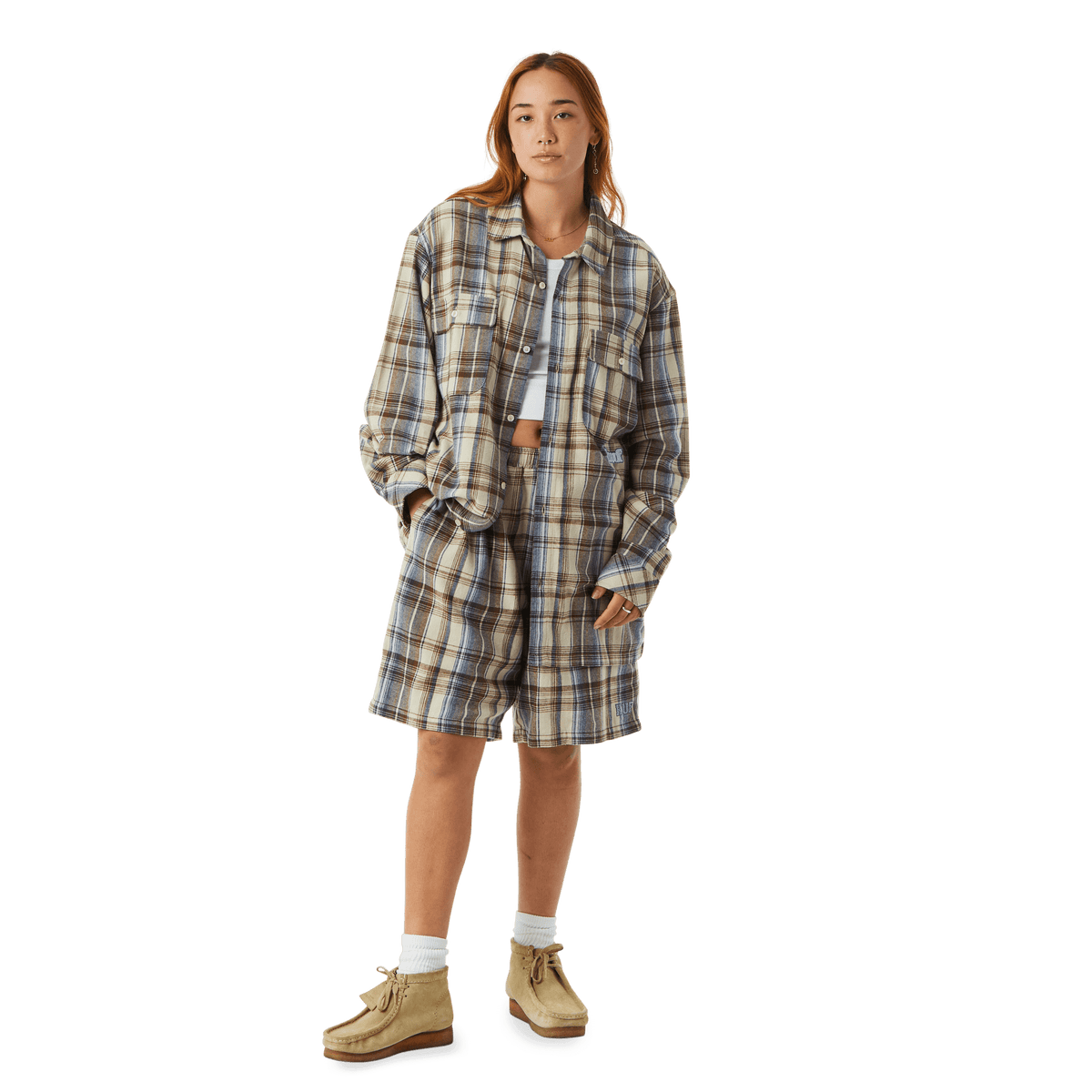 Banks Flannel Shirt Cream